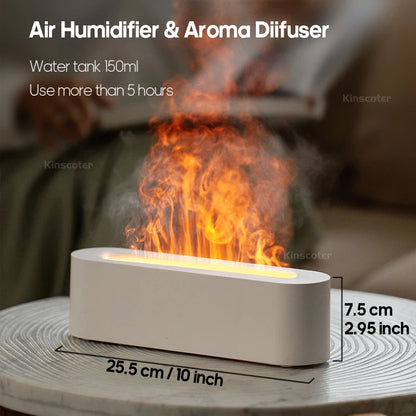 LED Flame Air Humidifier